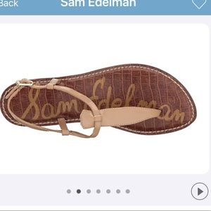 Sam Edelman Gigi sandal in almond / nude